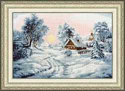 Вышивка ЛП-046 Зимнее утро