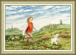 Вышивка ЧМ-077 Счастливое лето Вышивка ЧМ-077 Счастливое лето