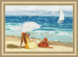 Вышивка ЧМ-070 Лазурный берег