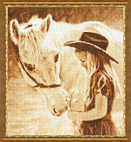 Вышивка СВ-026 Любимая лошадка