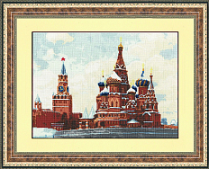 Вышивка ГМ-017 Храм Василия Блаженного Вышивка ГМ-017 Храм Василия Блаженного